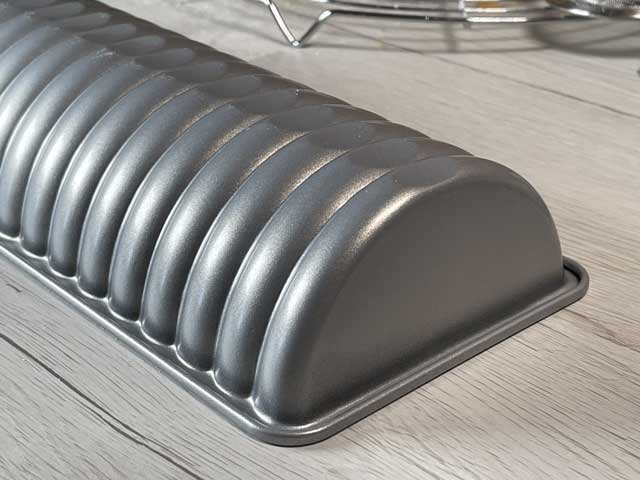 esterno dello stampo per torta amor polenta senza glutine