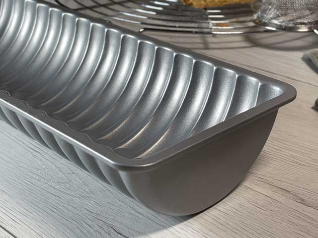 interno dello stampo per torta amor polenta senza glutine