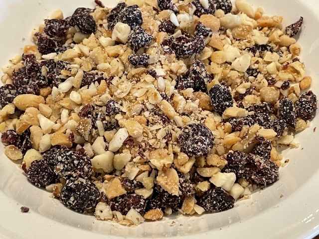 ingredienti barrette energetiche avena frutta secca semi