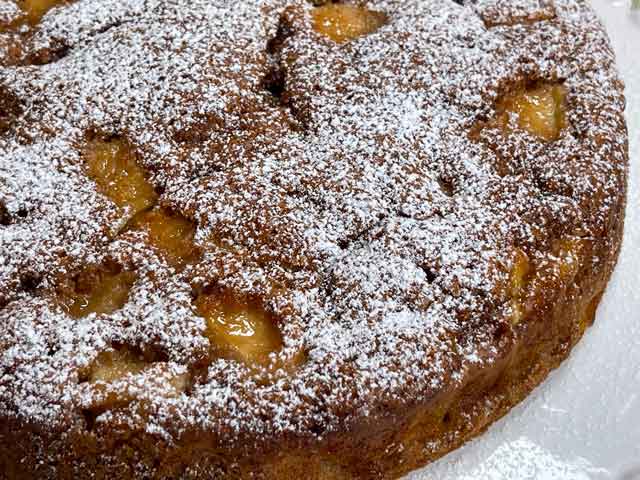 torta di mele vegana 100% vegetale soffice e golosa