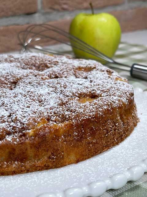 torta vegana alle mele soffice e golosa