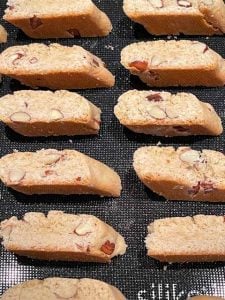 cantuccini vegani in seconda cottura