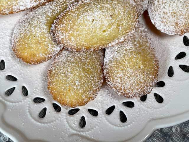 madeleine senza glutine per una merenda francese
