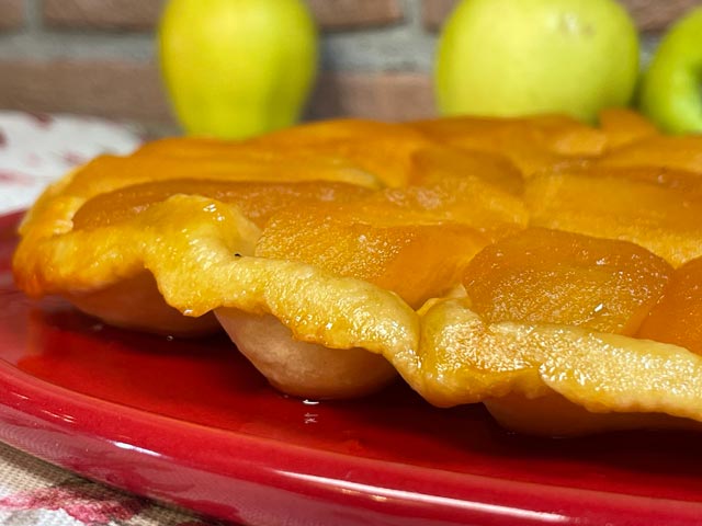 tarte Tatin di mele senza burro