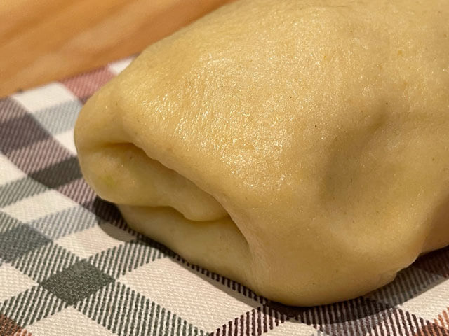 impasto di pasta frolla vegana senza glutine