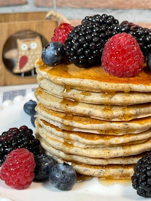 pancake di grano saraceno leggeri e soffici