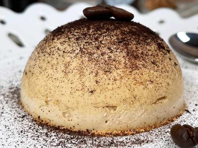 semifreddo al caffè monoporzione pronto da servire