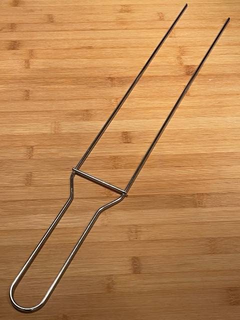 spillone da panettone per la fase di raffreddamento