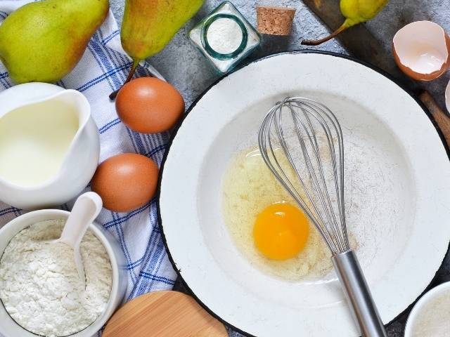 impasto tradizionale a base di uova, farina, latte e burro