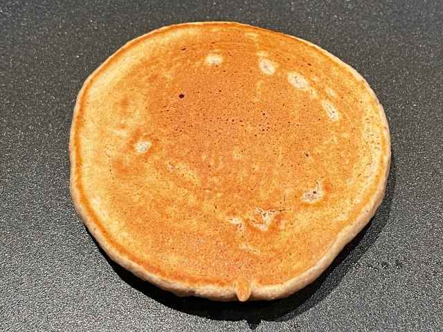 doratura perfetta dei pancake farina di avena