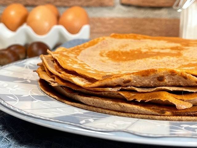 crepes di castagne sottilissime e versatili per mille ricette