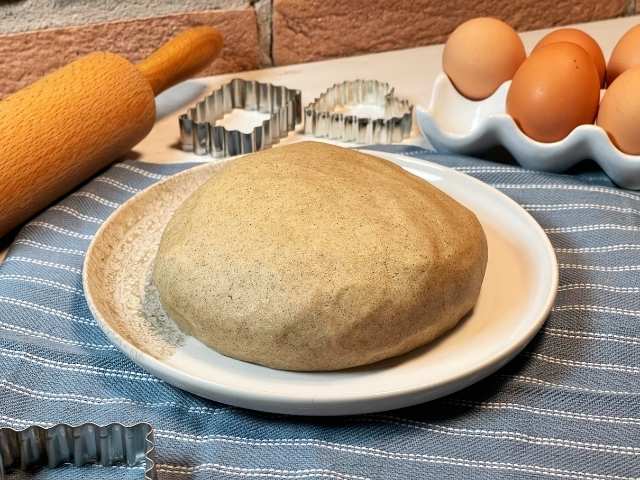 pasta frolla con farina di grano saraceno per la crostata