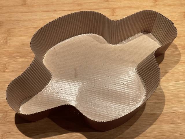 stampo in carta per colomba