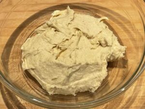 impasto della colomba senza glutine pronto per la lievitazione