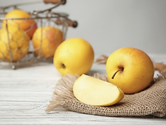 mele golden delicious per muffin vegani