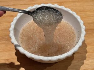 gel di bucce di psillio per la colomba senza glutine