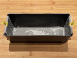 stampo da plumcake per il banana bread senza glutine