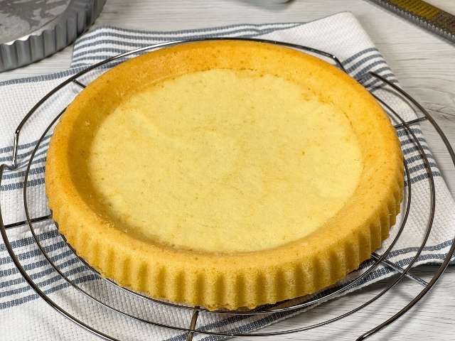 base per crostata morbida senza glutine con olio pronta da farcire