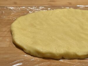 pasta frolla senza glutine impasto crudo panetto