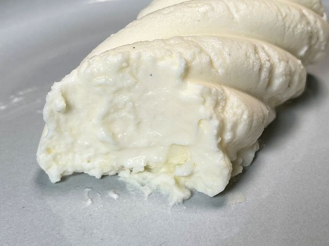 interno del semifreddo con latte condensato e mascarpone