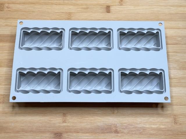 stampo in silicone monoporzione per semifreddo con latte condensato
