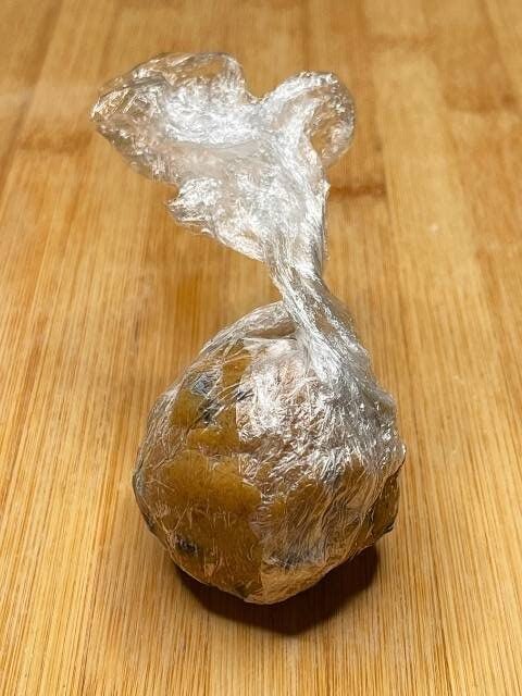 Pallina di impasto per cookies senza glutine congelata